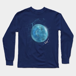 Water droplet shark Long Sleeve T-Shirt